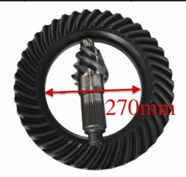 38110-90502 diferencial de piezas del tren trasero de la rueda de corona piñón anillo para NISSAN CW520 RF8with relación de 6*41