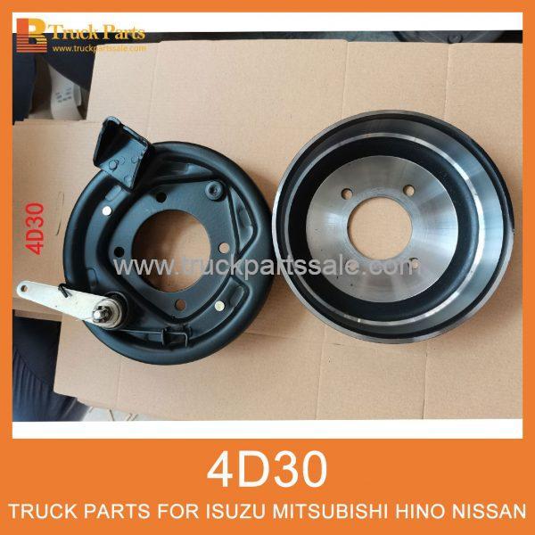 4D30 engine Hand brake drum assembly for mitsubishi truck parts / fuso truck parts