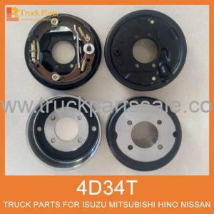 4D34T engine Hand brake drum assembly for mitsubishi truck parts / fuso truck parts