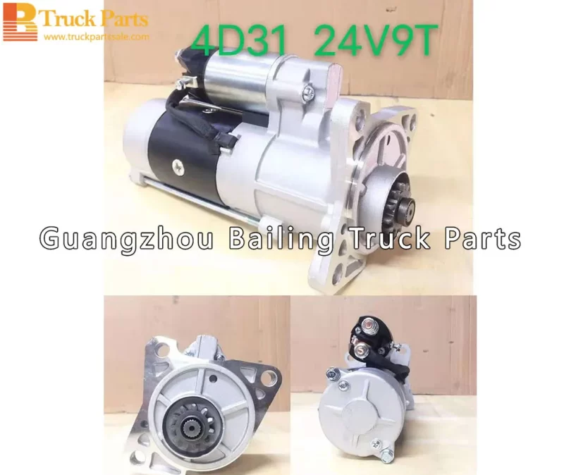 ME008815 ME049186 M3T57575 M008T60271 14TX50 24V 5.0KW Excavator Diesel engine Starter Motor for 4D31 4DR5 6DR5