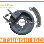 hand brake drum handbrake drum Parking Center Brake assembly Parking brake assy Tambor de freno de mano Conjunto de freno central de estacionamiento for MITSUBISHI FV515 8DC9 MC895318