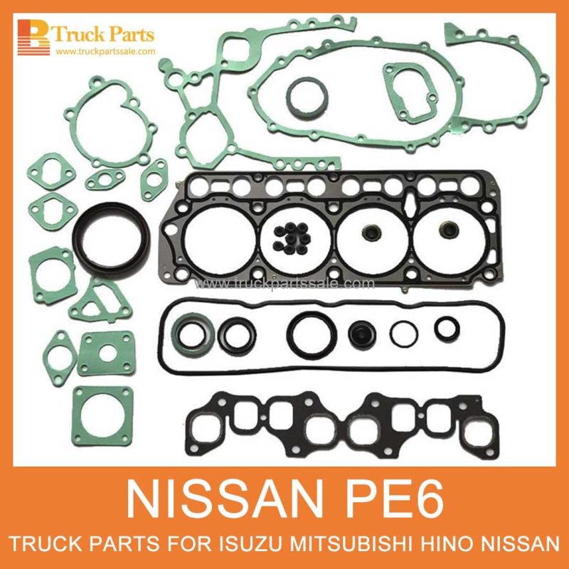 Overhaul Gasket for NISSAN PE6 Junta de revisi??n