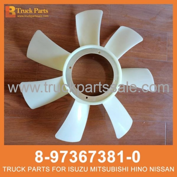 Fan Blade 8-97367381-0 8973673810 8-97367-381-0 for ISUZU truck