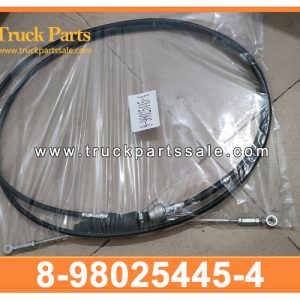 Transmission Control Select Cable 8-98025445-4 8-98025-445-4 8980254454 for ISUZU NPR 700P MYY5T
