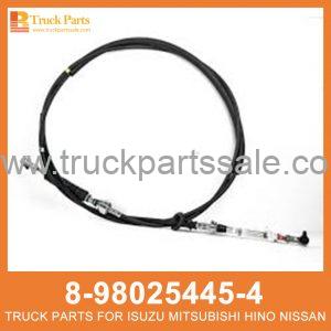 Transmission Control Select Cable 8-98025445-4 8-98025-445-4 8980254454 for ISUZU NPR 700P MYY5T