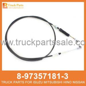 Transmission Control Shift Cable 8-97357181-3 8973571813 for ISUZU NQR75