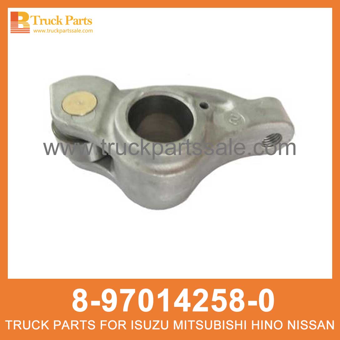 ARM ROCKER 8-97014258-0 8970142580 8-97014-258-0 for ISUZU NPR75 700P 4HK1 Brazo rockero