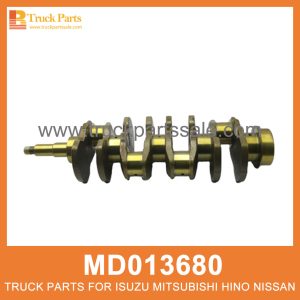Assembly Crankshaft MD013680 for Mitsubishi truckAssembly Crankshaft MD013680 for Mitsubishi truck Cigüeñal العمود المرفقي التجميع