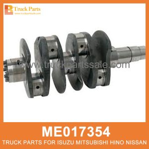 Assembly Crankshaft ME017354 for Mitsubishi truck Cigüeñal العمود المرفقي التجميع