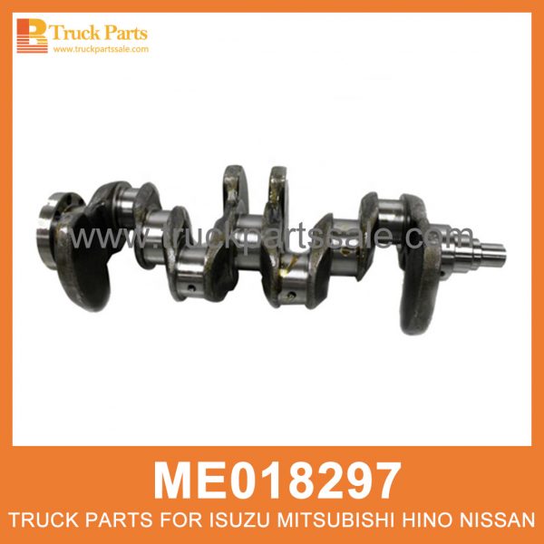 Assembly Crankshaft with 3 key hole ME018297 for Mitsubishi truck