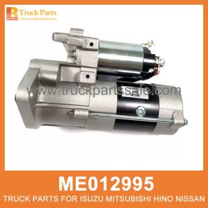 Assembly Starter Motor 24V ME012995 ME014418 ME013008 M8T80071 for Mitsubishi truck Motor de arranque de ensamblaje المحرك المبتدئ في التجميع