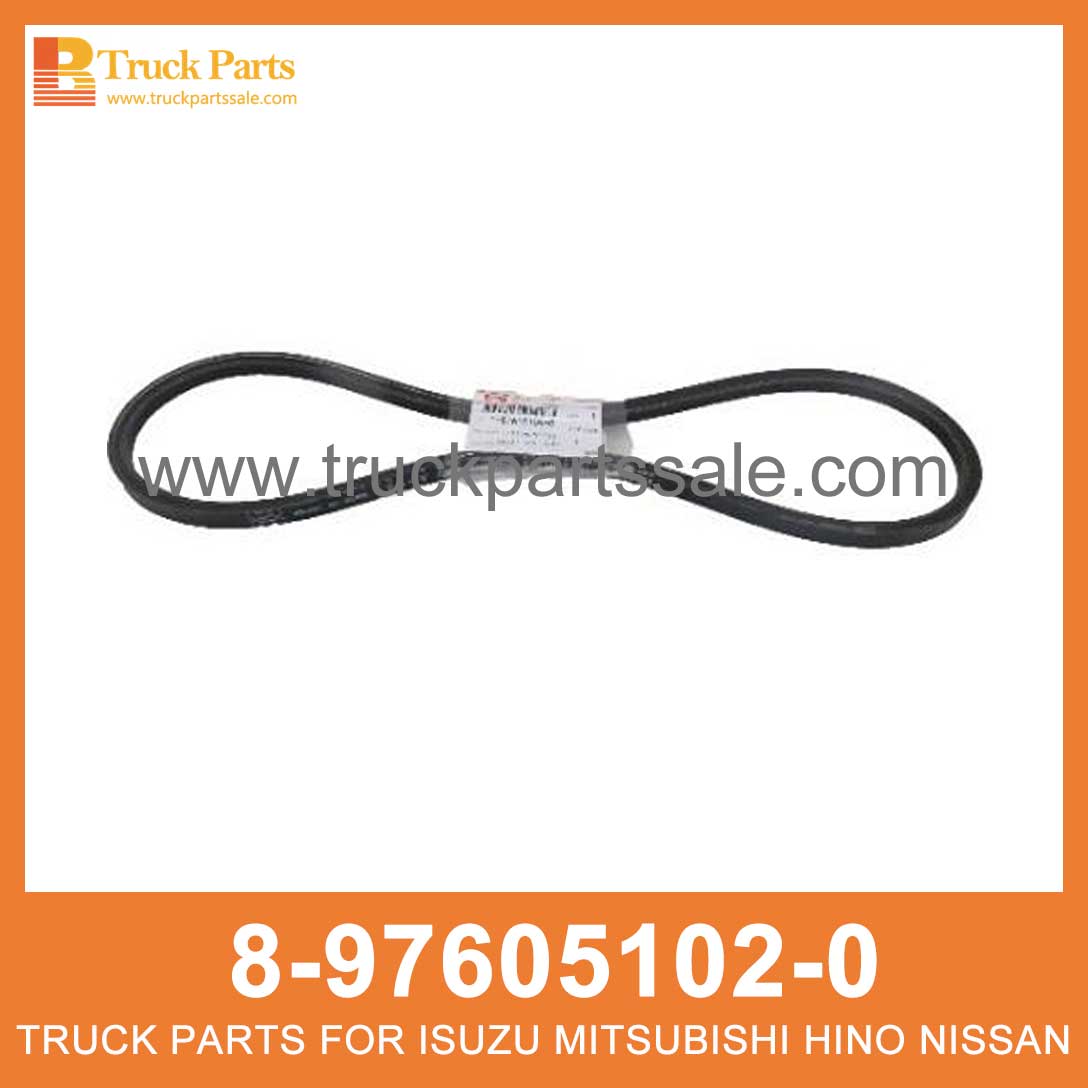 BELT A C CMPR 8-97605102-0 1-87610104-0 8976051020 1876101040 8-97605-102-0 1-87610-104-0 for ISUZU FRR FSR 6HK1 Correa a C CMPR A C CMPR