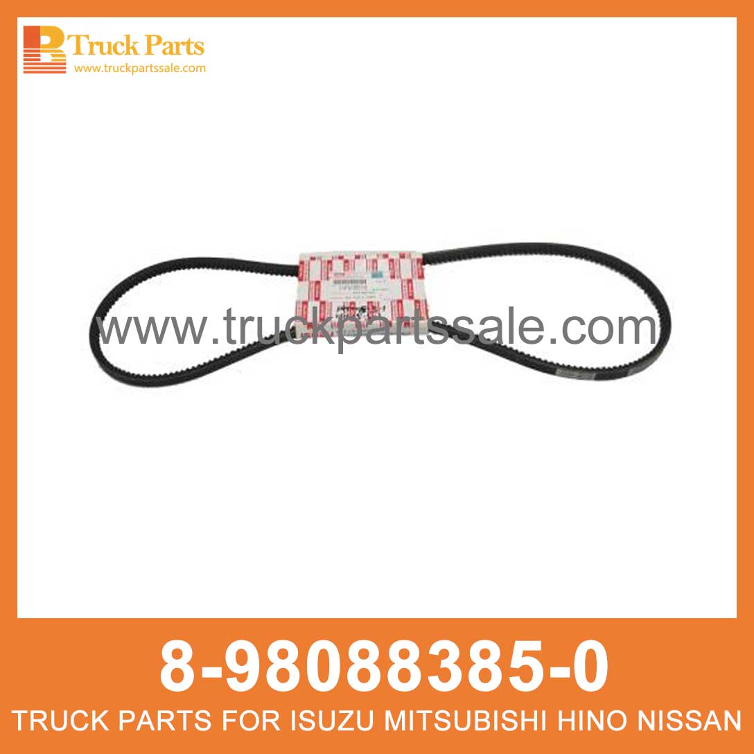 BELT A C CMPR 8-98088385-0 5-87610053-0 8980883850 5876100530 8-98088-385-0 5-87610-053-0 for ISUZU ELF200 300 Correa a C CMPR A C CMPR