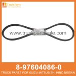 BELT COOLING FAN 8-97604086-0 1-87610102-0 8976040860 1876101020 8-97604-086-0 1-87610-102-0 for ISUZU FG Ventilador de enfriamiento del cintur??n