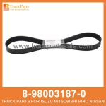 BELT COOLING FAN 8-98003187-0 5-87610058-0 8980031870 5876100580 8-98003-187-0 5-87610-058-0 for ISUZU ELF 4HK1 Ventilador de enfriamiento del cintur??n