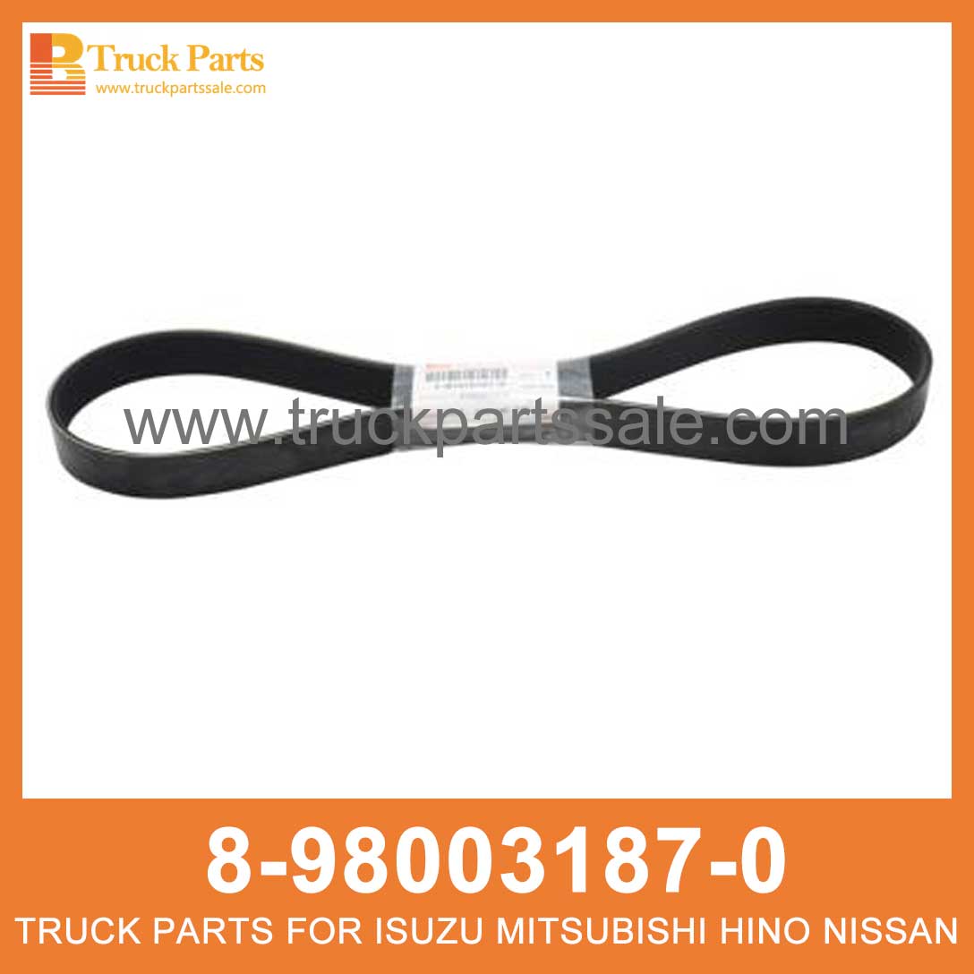 BELT COOLING FAN 8-98003187-0 5-87610058-0 8980031870 5876100580 8-98003-187-0 5-87610-058-0 for ISUZU ELF 4HK1 Ventilador de enfriamiento del cintur??n