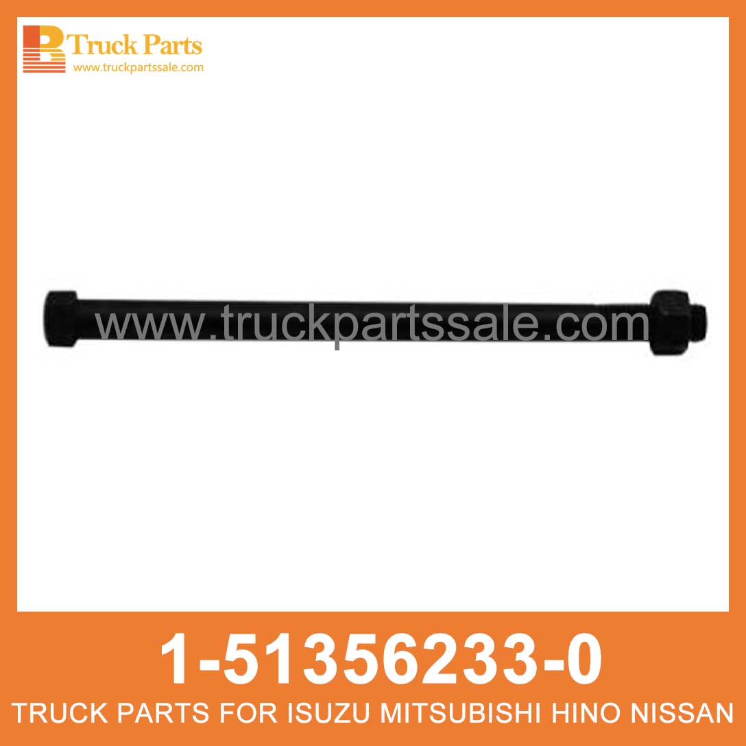 BOLT CENTER LEAF SPR RR 1-51356233-0 1513562330 1-51356-233-0 for ISUZU FTR Perno central de la hoja spr rr