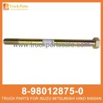 BOLT TORQUE ROD 8-98012875-0 8980128750 8-98012-875-0 for ISUZU VC46 Varilla