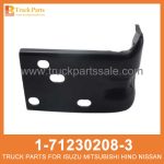 BRACKET FRT BUMPER 1-71230208-3 1-71230207-3 1712302083 1712302073 1-71230-208-3 1-71230-207-3 for ISUZU FVR34 6HK1 Parachoques de frt FRT