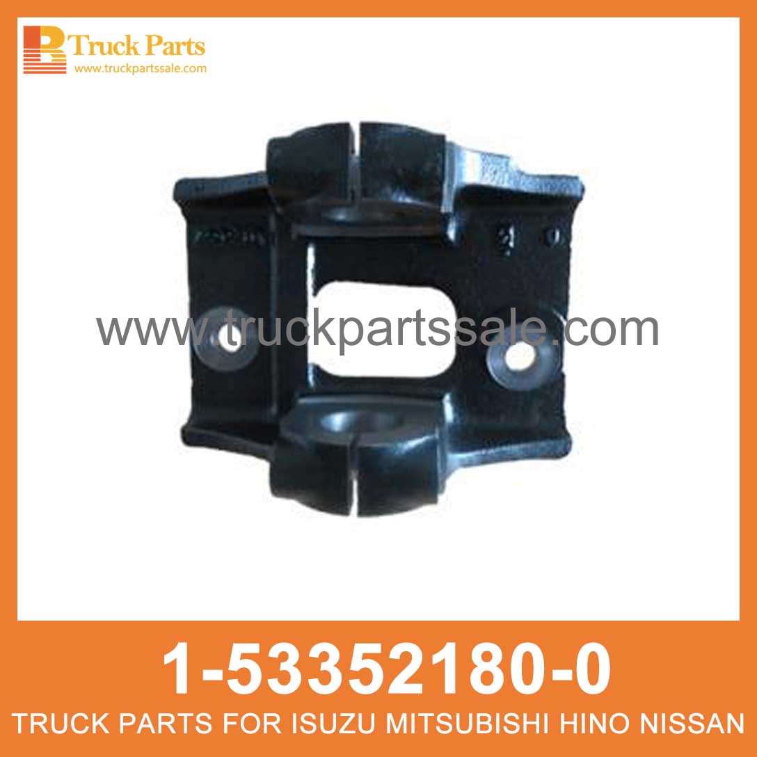 BRACKET FRT SPR RR 1-53352180-0 1-53352179-0 1533521800 1533521790 1-53352-180-0 1-53352-179-0 for ISUZU CYZ51K 6WF1 Soporte frt spr rr frt spr rr