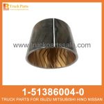 BUSHING TRUNNION SHAFT 1-51386004-0 8-98081832-0 1513860040 8980818320 1-51386-004-0 8-98081-832-0 for ISUZU CYZ51K 6WF1 CXZ81K 10PE1 Buje de trunnion