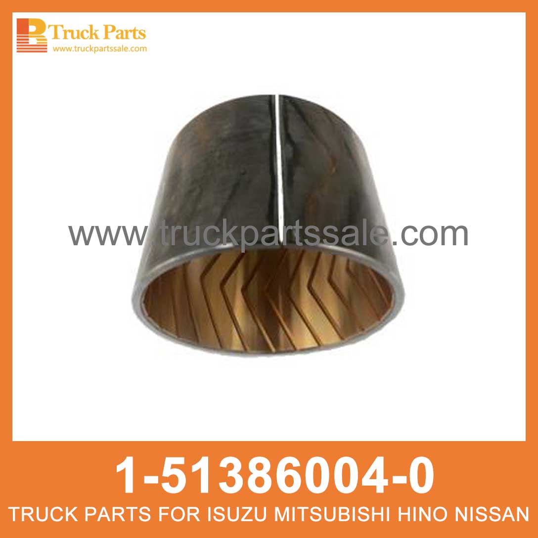 BUSHING TRUNNION SHAFT 1-51386004-0 8-98081832-0 1513860040 8980818320 1-51386-004-0 8-98081-832-0 for ISUZU CYZ51K 6WF1 CXZ81K 10PE1 Buje de trunnion