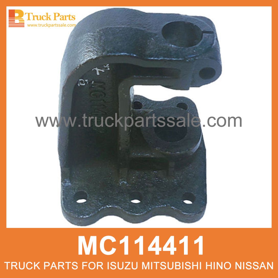 Bracket Rear Spring 8 Bolt type MC114411 for Mitsubishi truck Perno de resorte trasero del soporte