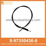 CABLE 8-97350436-0 8973504360 8-97350-436-0 for ISUZU NPR 4HG1 MYY6P MYY5T CABLE