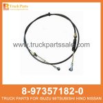 CABLE 8-97357182-0 8973571820 8-97357-182-0 for ISUZU NPR75 700P MZZ6U CABLE