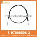 CABLE SELECT TRANS CONT 8-97096506-3 8970965063 8-97096-506-3 for ISUZU MXA5R Cable seleccionar trans
