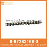 CAMSHAFT 8-97262166-0 8972621660 8-97262-166-0 for ISUZU 4HK1 ??RBOL DE LEVAS