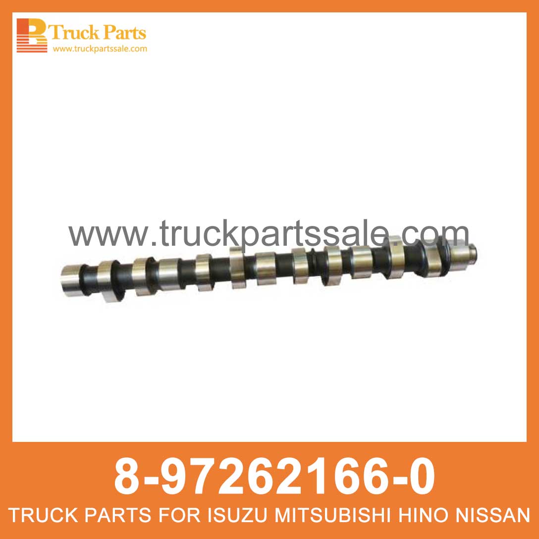 CAMSHAFT 8-97262166-0 8972621660 8-97262-166-0 for ISUZU 4HK1 ??RBOL DE LEVAS