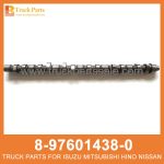 CAMSHAFT 8-97601438-0 8-98227261-1 8976014380 8982272611 8-97601-438-0 8-98227-261-1 for ISUZU 6HK1 ??RBOL DE LEVAS
