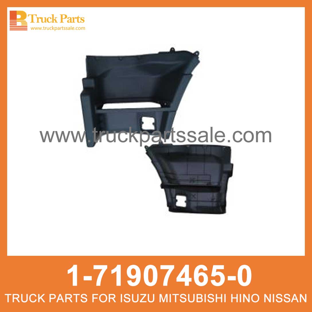 CLOSING SIDE STEP 1-71907465-0 1-71907464-0 1719074650 1719074640 1-71907-465-0 1-71907-464-0 for ISUZU CYZ51K 6WF1 Paso del lado de cierre
