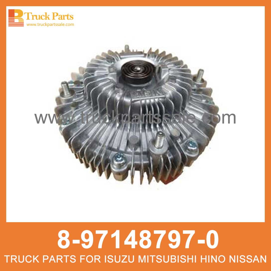 CLUTCH COOLING FAN 8-97148797-0 8971487970 8-97148-797-0 for ISUZU NPR 4HE1 Ventilador de enfriamiento del embrague