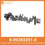 CRANKSHAFT 8-94393291-4 8-97603003-1 8943932914 8976030031 8-94393-291-4 8-97603-003-1 for ISUZU FVR33 6HH1 CIG??E AL