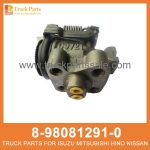 CYLINDER WHEEL FRT 8-98081291-0 8980812910 8-98081-291-0 for ISUZU NPR NQR 4HK1 Rueda de cilindro FRT frt