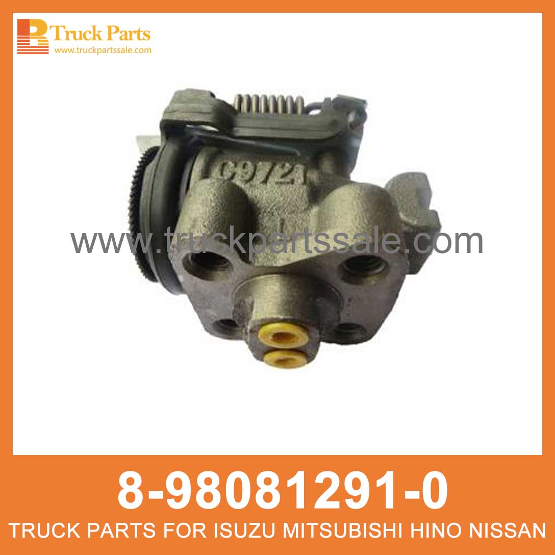 CYLINDER WHEEL FRT 8-98081291-0 8980812910 8-98081-291-0 for ISUZU NPR NQR 4HK1 Rueda de cilindro FRT frt