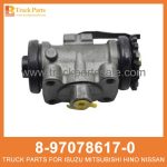 CYLINDER WHEEL RR BRK 8-97078617-0 8-97179352-0 8970786170 8971793520 8-97078-617-0 8-97179-352-0 for ISUZU NPR59 4BD1 Rueda de cilindro