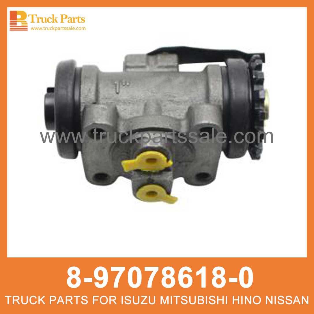 CYLINDER WHEEL RR BRK 8-97078618-0 8-97179351-0 8970786180 8971793510 8-97078-618-0 8-97179-351-0 for ISUZU NPR59 4BD1 Rueda de cilindro