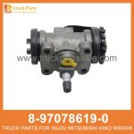 CYLINDER WHEEL RR BRK 8-97078619-0 8-97179350-0 8970786190 8971793500 8-97078-619-0 8-97179-350-0 for ISUZU NPR59 4BD1 Rueda de cilindro
