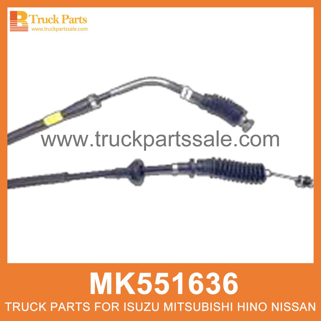 Cable Accelerator without Adjuster 3235mm MK551636 for Mitsubishi truck Acelerador de cable sin ajustador