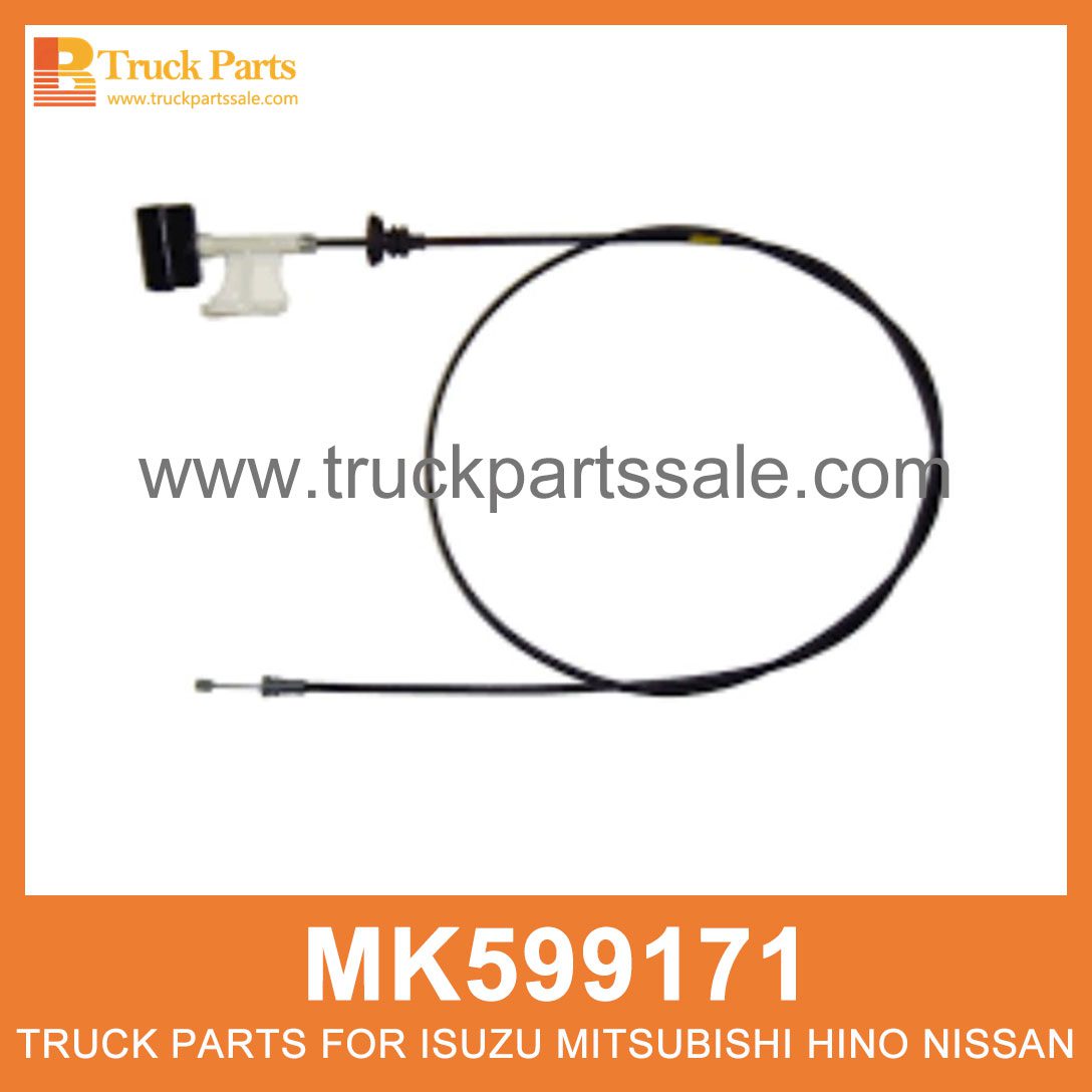 Cable Parking Brake 3560mm MK599171 for Mitsubishi truck Freno de estacionamiento
