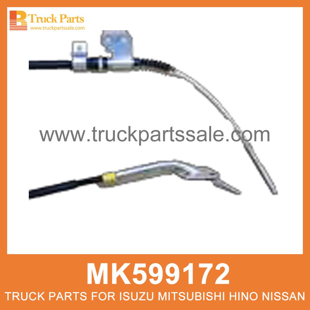 Cable Parking Brake 3670mm MK599172 for Mitsubishi truck Freno de estacionamiento