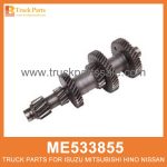Counter Shaft 348mm Length ME533855 for Mitsubishi truck Pollito
