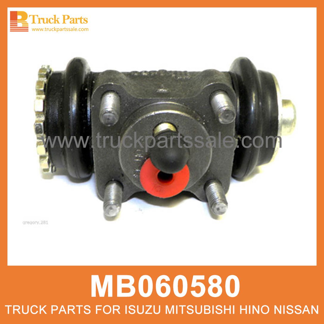Cylinder Left Rear Wheel with Bleeding Screw MB060580 for Mitsubishi truck Rueda trasera izquierda del cilindro con tornillo de sangrado