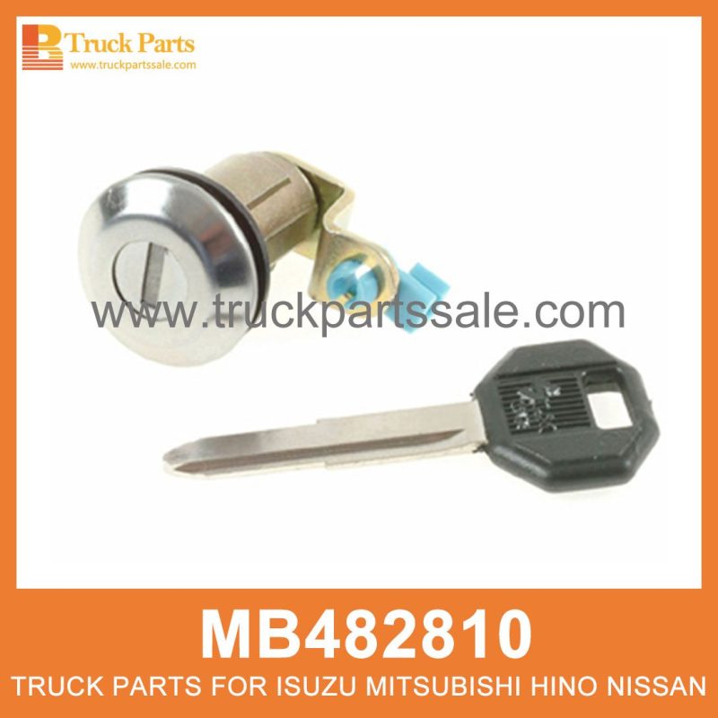 Cylinder Lock Left Door MB482810 MC994272 for Mitsubishi truck Puerta izquierda de la cerradura del cilindro