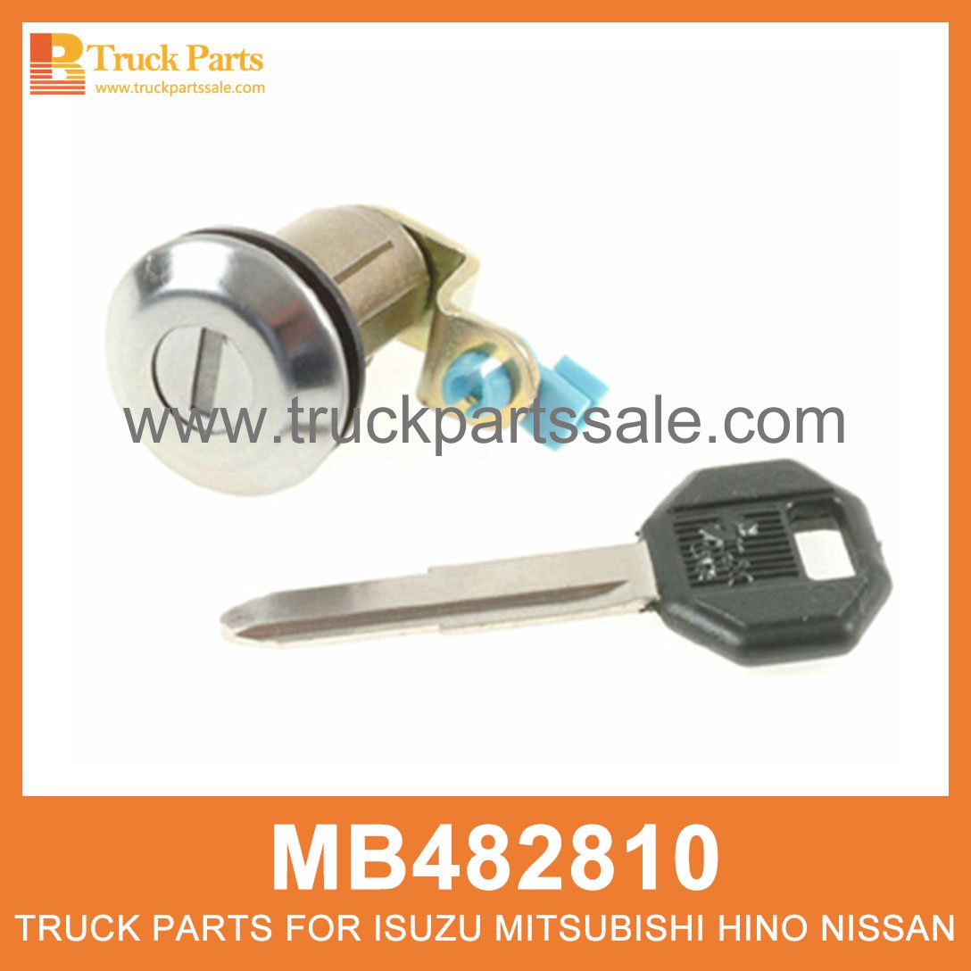 Cylinder Lock Left Door MB482810 MC994272 for Mitsubishi truck Puerta izquierda de la cerradura del cilindro