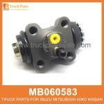 Cylinder Right Rear Wheel without Bleeding Screw MB060583 for Mitsubishi truck Cilindro