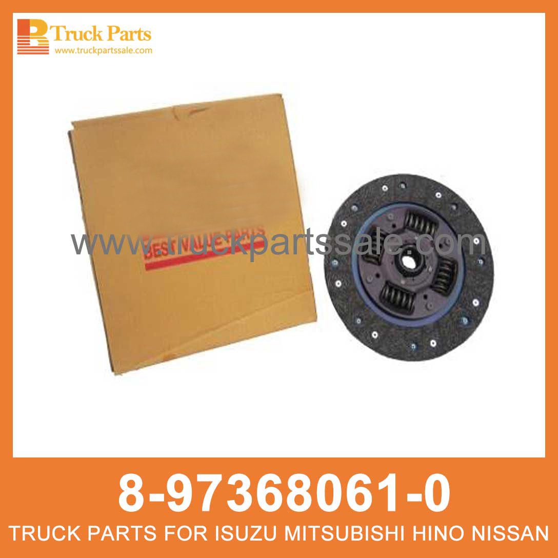 DISC CLUTCH 8-97368061-0 5-87610086-0 8973680610 5876100860 8-97368-061-0 5-87610-086-0 for ISUZU TFR 4JA1 4JB1 Embrague
